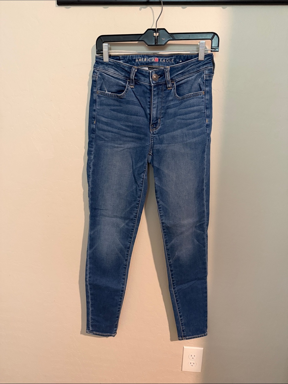 American Eagle Outfitters Skinny Jeans - Dark Blue Wash